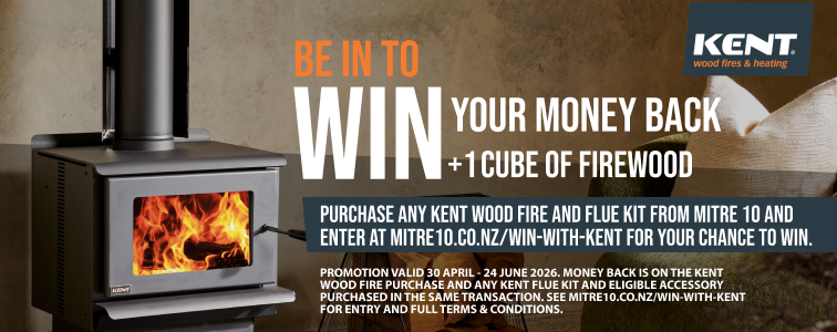 Be in to WIN your money back with Kent Wood Fires