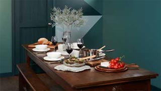 Create a dining room to entertain