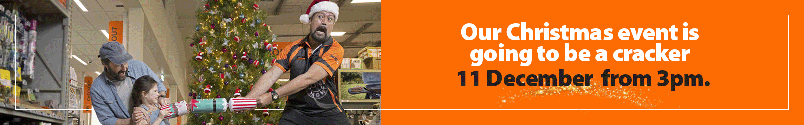 Mitre 10 Christmas Event - Join us for an absolute cracking day.