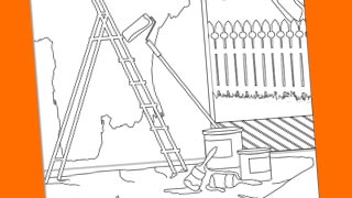 Painting Colouring In Sheet Painting Colouring In Sheet