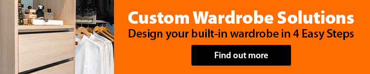 Custom Wardrobe Solutions in 4 Easy Steps