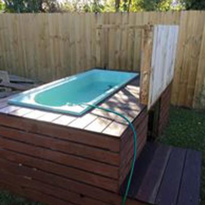 Kieran - Upcycled Outdoor Bathtub