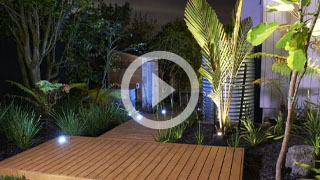 How to install garden lighting