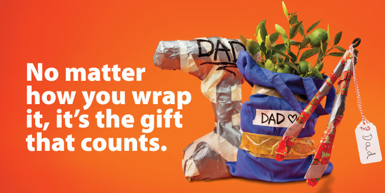 No matter how you wrap it, it’s the gift that counts.