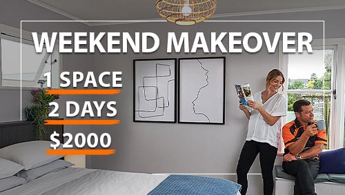 Weekend Makeover - 1 Room, 2 Days, $2000