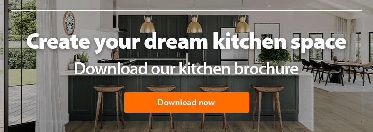 Create your ideal kitchen space. Download our kitchen brochure.