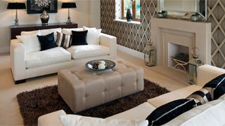 Living room flooring