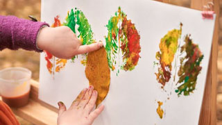 Autumn Colour Leaf Art Autumn Colour Leaf Art