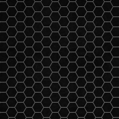 Hexagon Tile - Black