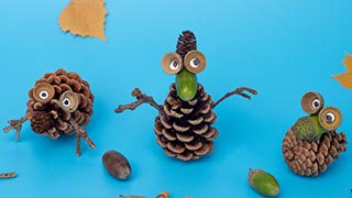 Pinecone Animals Pinecone Animals