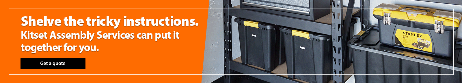 Kitset Assembly Services can put it together for you.