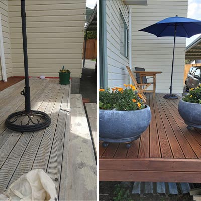 Anita & Mum - Deck Reno