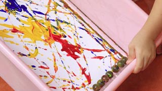 Painting with Marbles Painting with Marbles