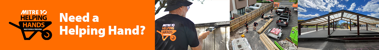 Does your organisation need a Helping Hand? We’re on the hunt for six deserving projects to support your community.