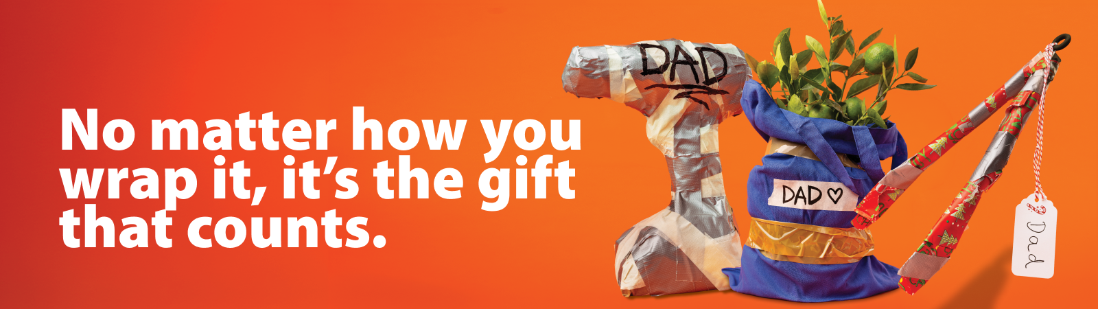 No matter how you wrap it, it’s the gift that counts.