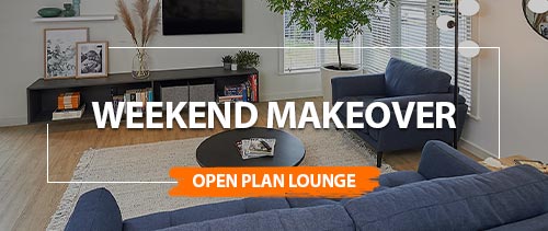 Weekend Makeover - Open Plan Lounge