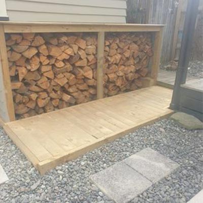 Katrina - Wood Shed & Walkway