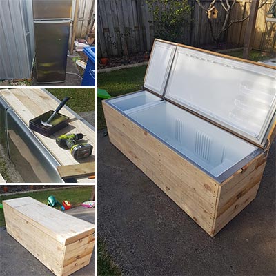 Mike - Upcycled Fridge/Freezer
