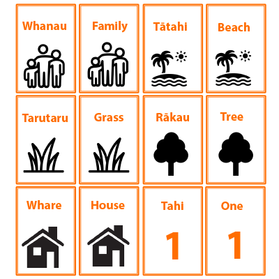 Te Reo Memory Game