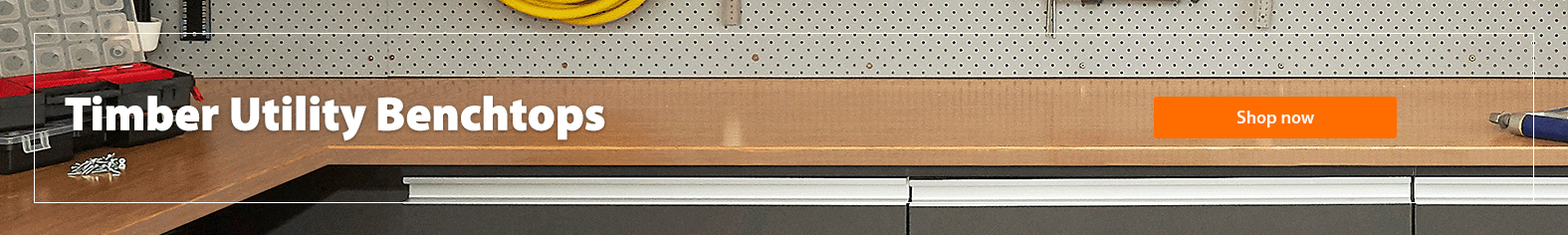 Timber utility benchtops shop now