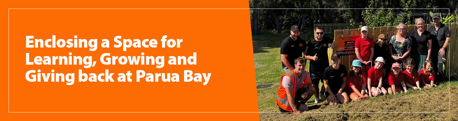 Enclosing a Space for Learning, Growing and Giving back at Parua Bay School