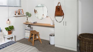 Create a Scandinavian bedroom
