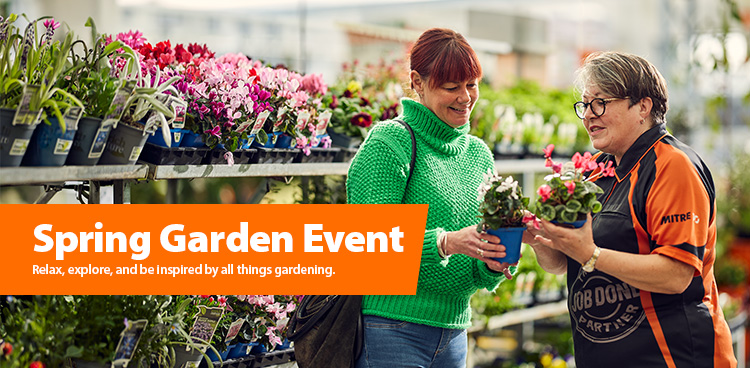 Spring Garden Event - Relax, explore, and be inspired by all things gardening.