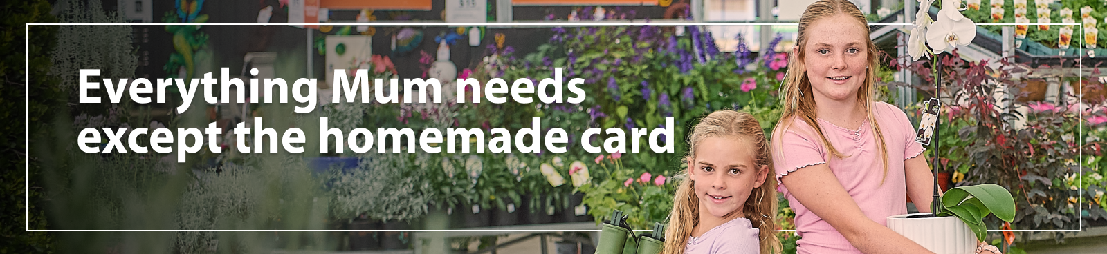Everything Mum needs except the homemade card. Mother's Day Gift Guide