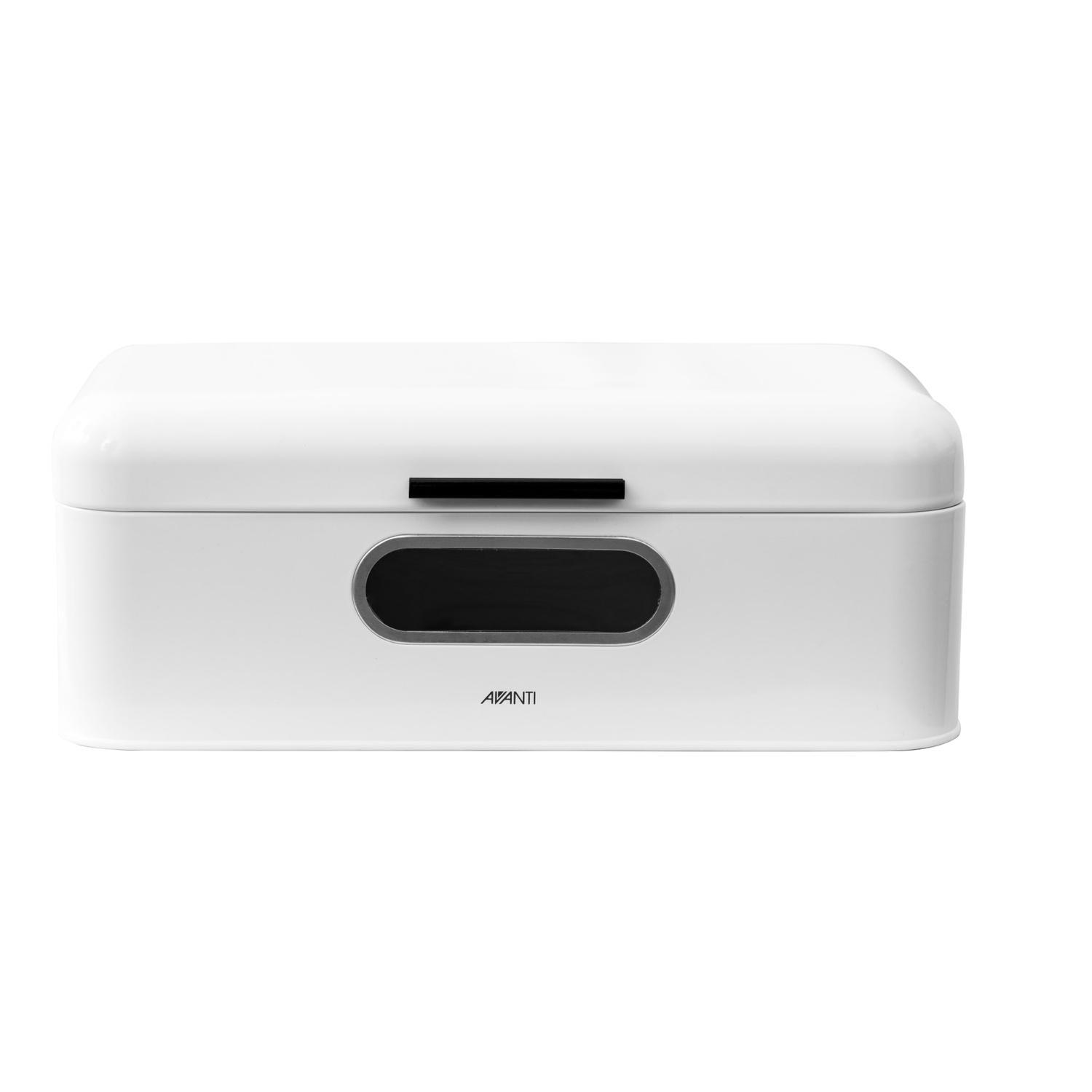 Retro Bread Bin with Window Large