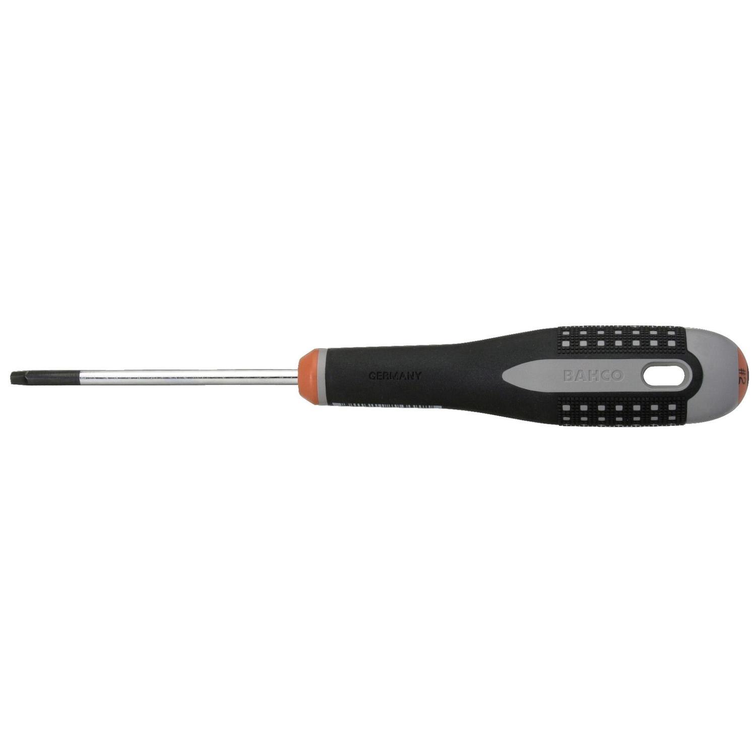 Robertson/Square Screwdriver with Rubber Grip