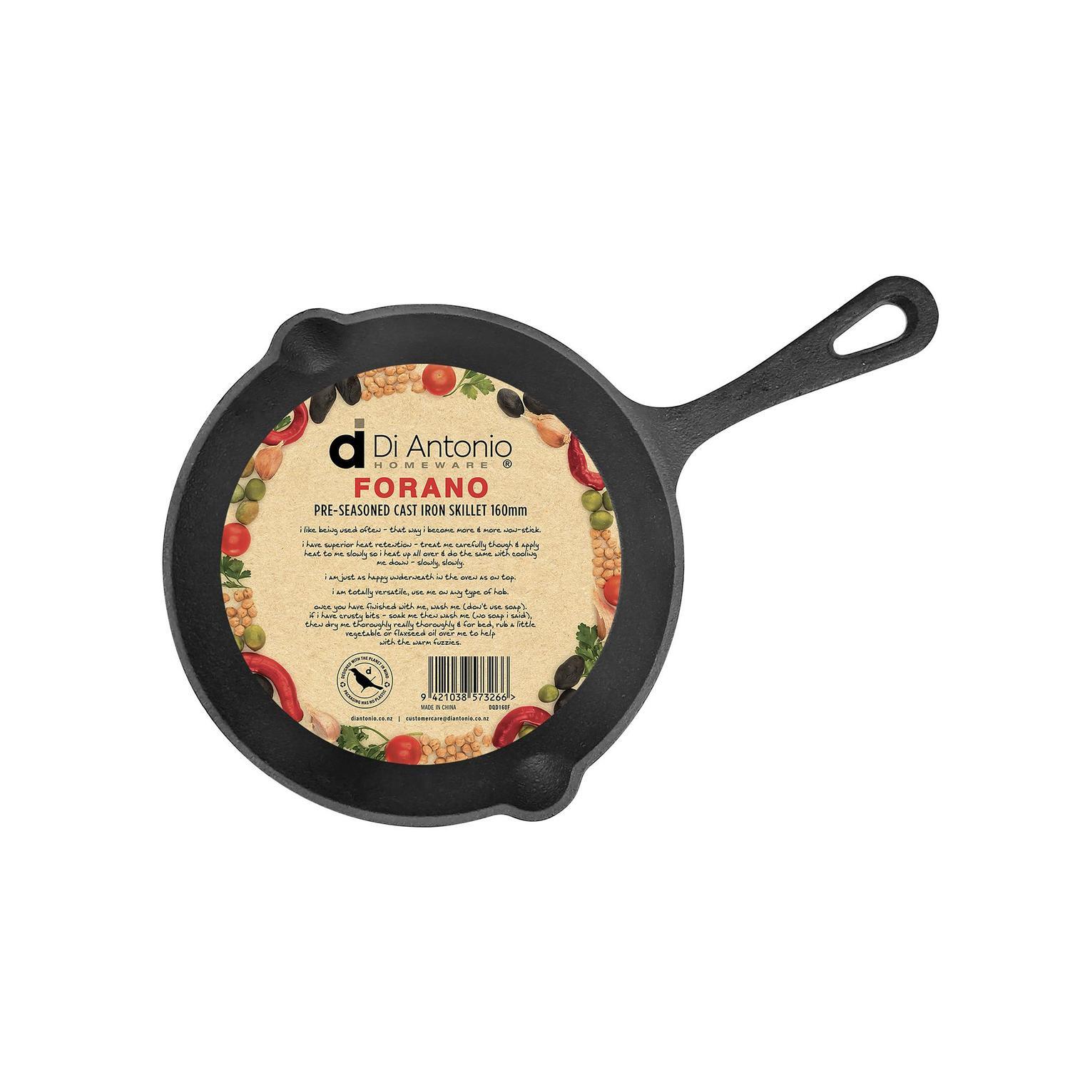 Skillet 160mm Black