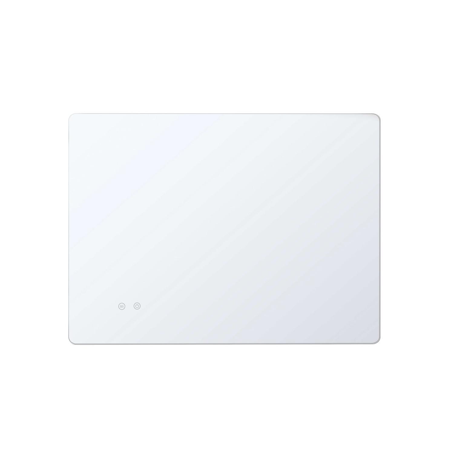Rectangular Backlit LED Bathroom Mirror with Demister