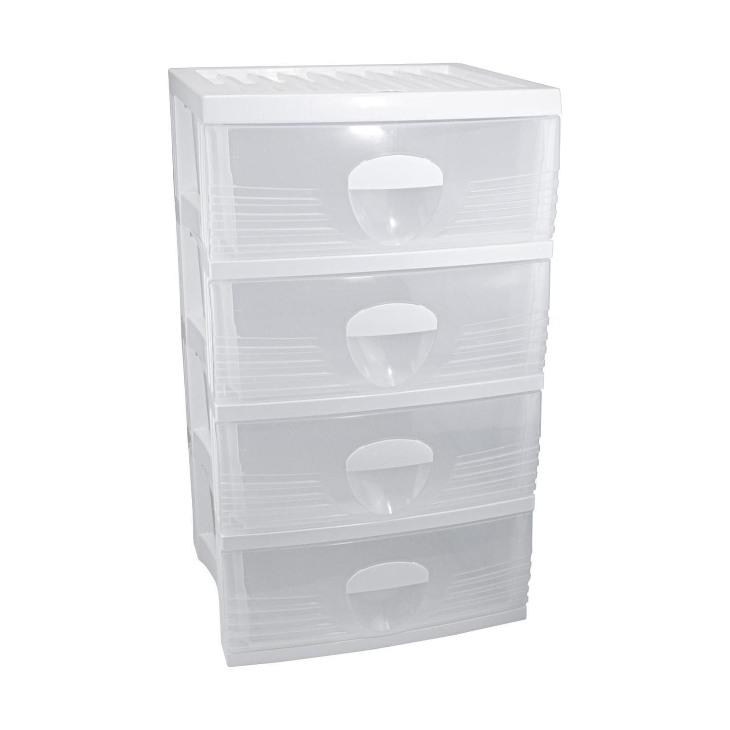 B2 Utility 4 Drawer 4Drawer White