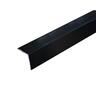 Aluminium Equal Angle 25x25x1.4mm x 2.4m Black