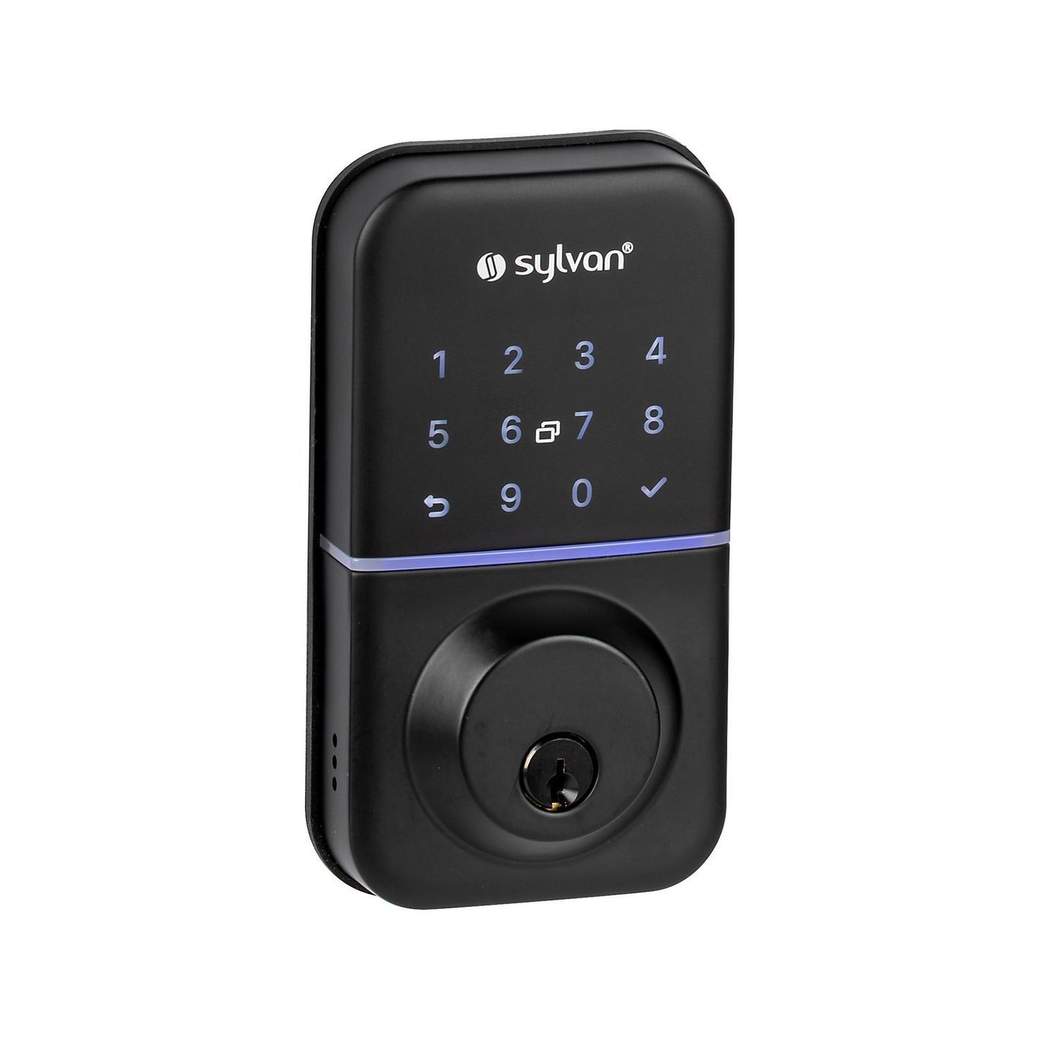 Electronic Smart Deadbolt  Black Finish