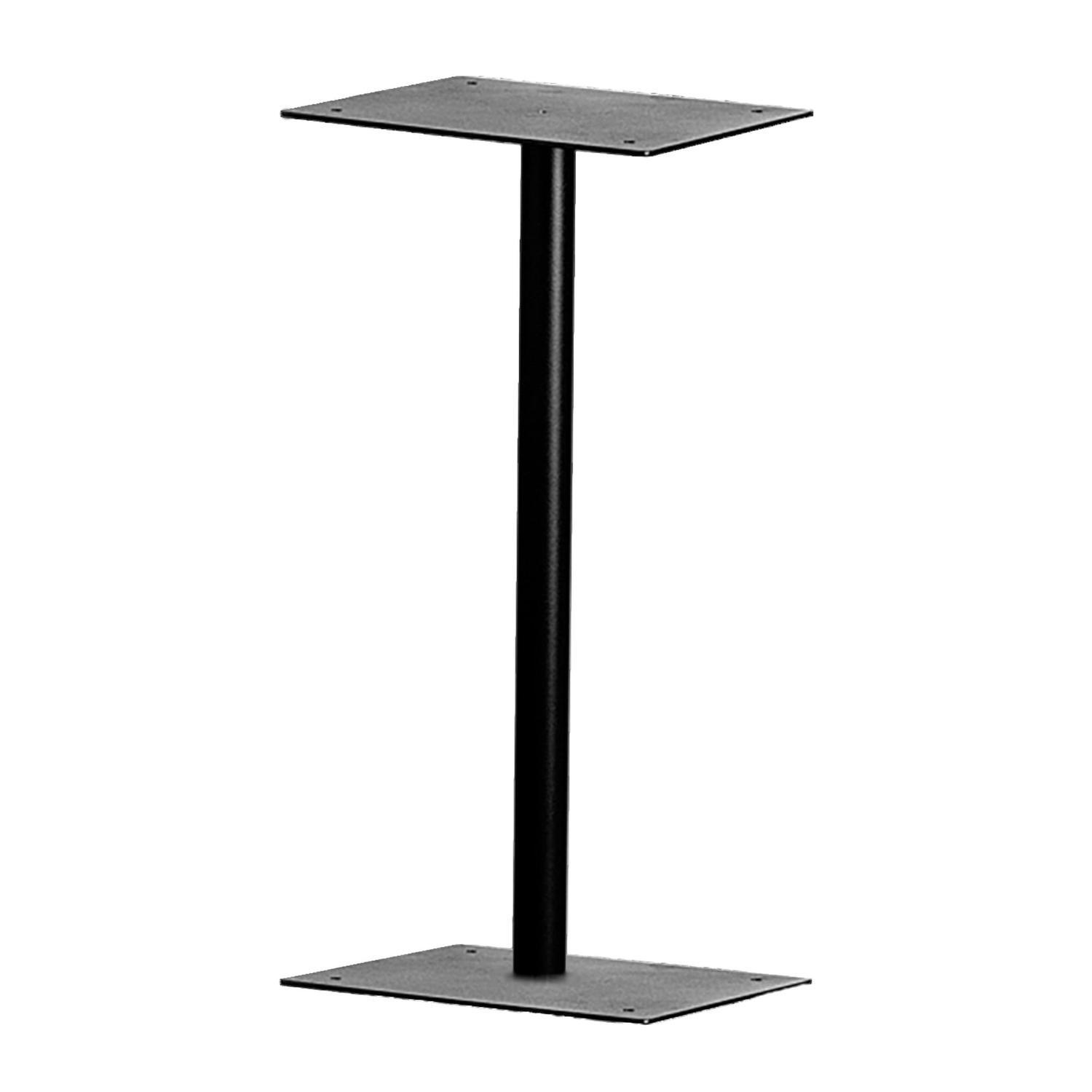 Letterbox Pole H: 800mm, W: 240mm, D: 200mm Black