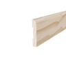 EcoPine Bullnose Architrave UT W:60mm D:10mm L:2.4m