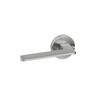 Privacy Lever Handle Set Satin Nickel Finish