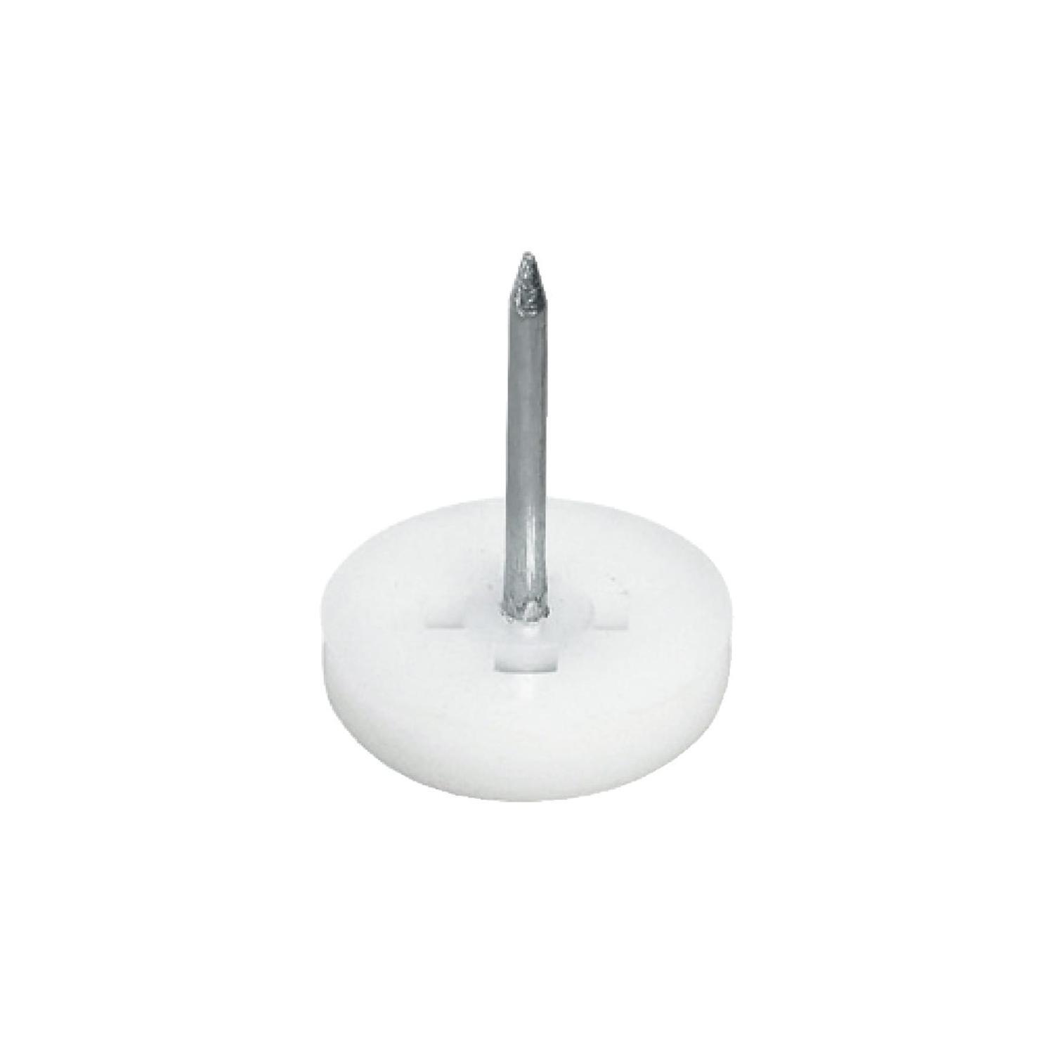 Knock in Glide 15mm White Pack of 12