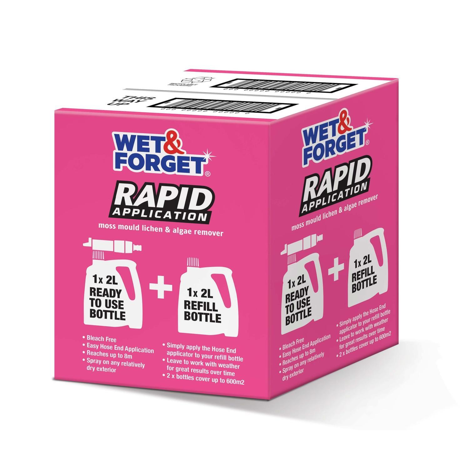 Wet and Forget Rapid Application and Refill