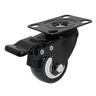 Urethane Swivel Castor with Brake 50mm Black