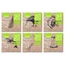 ECO Kiwiana Serviettes 50 Pack 165 x 52 x 162mm Natural Assorted Colours