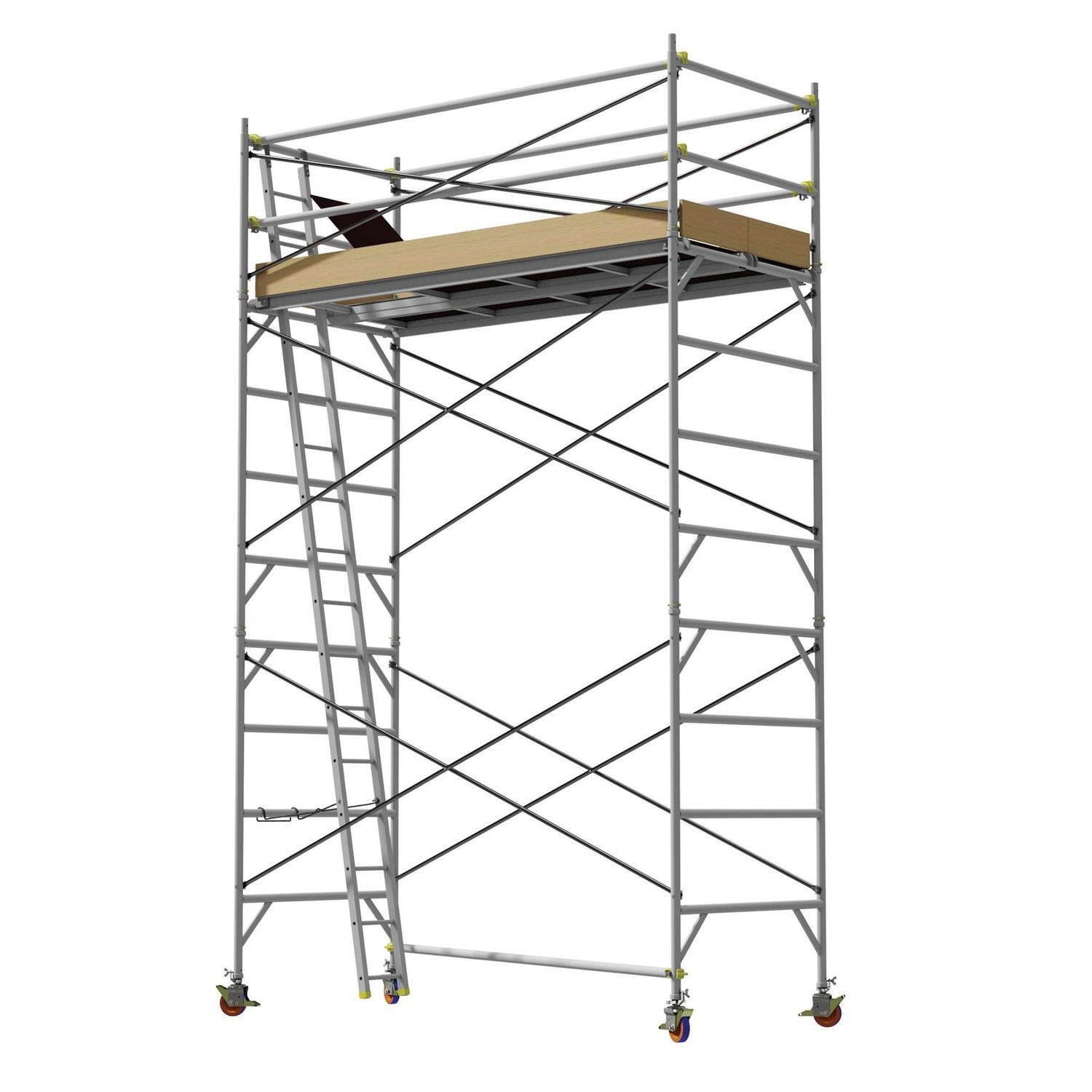 Double Width H Frame Platform Tower