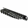 Clip Rail Socket Set 1/4 inch drive Silver