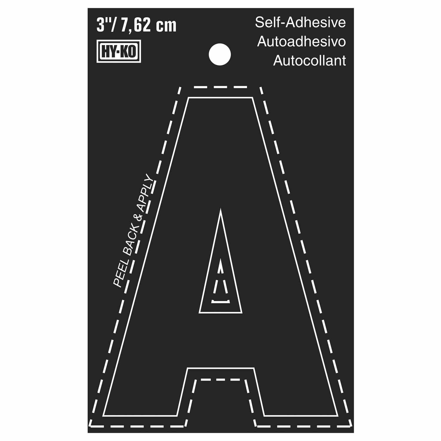 Letterbox Letter A