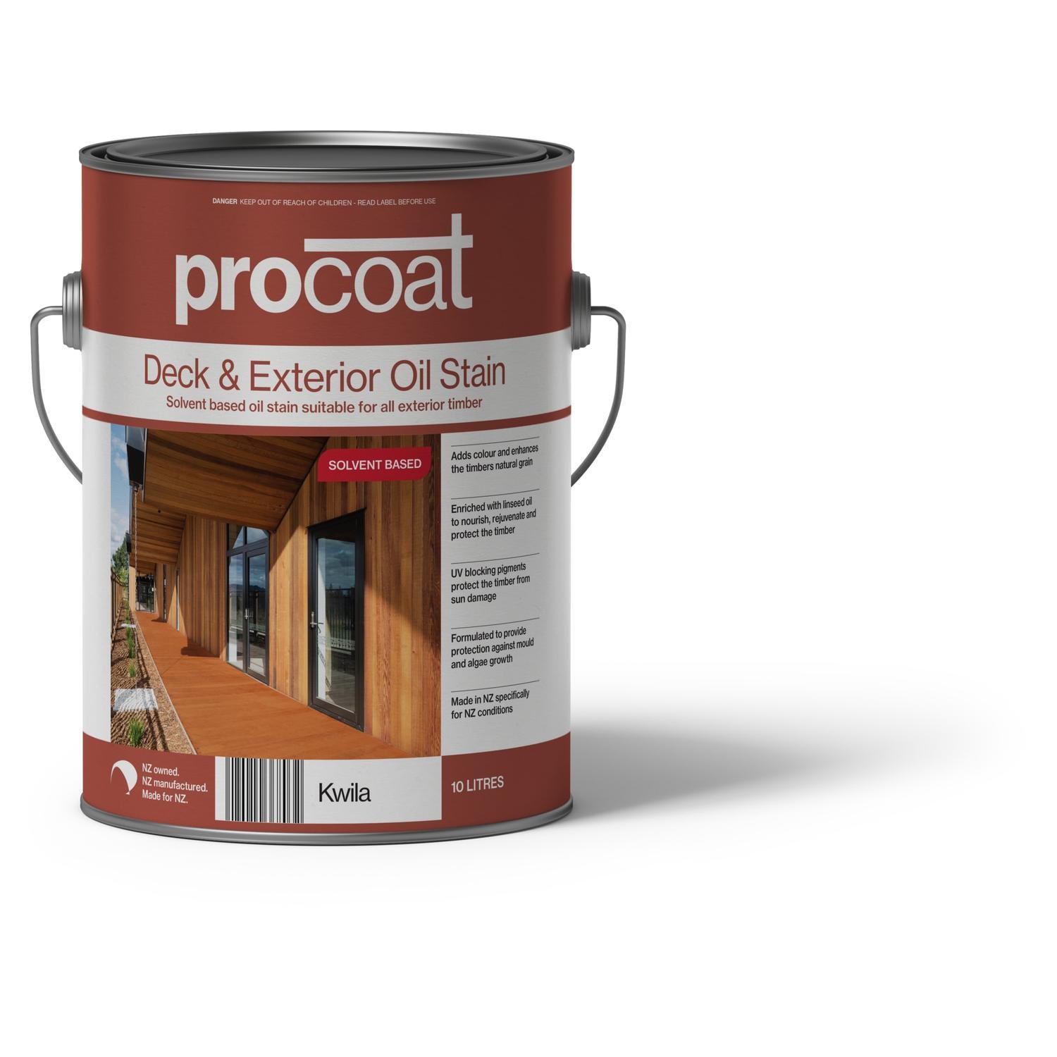 Deck and Exterior Oil Stain Solvent Based