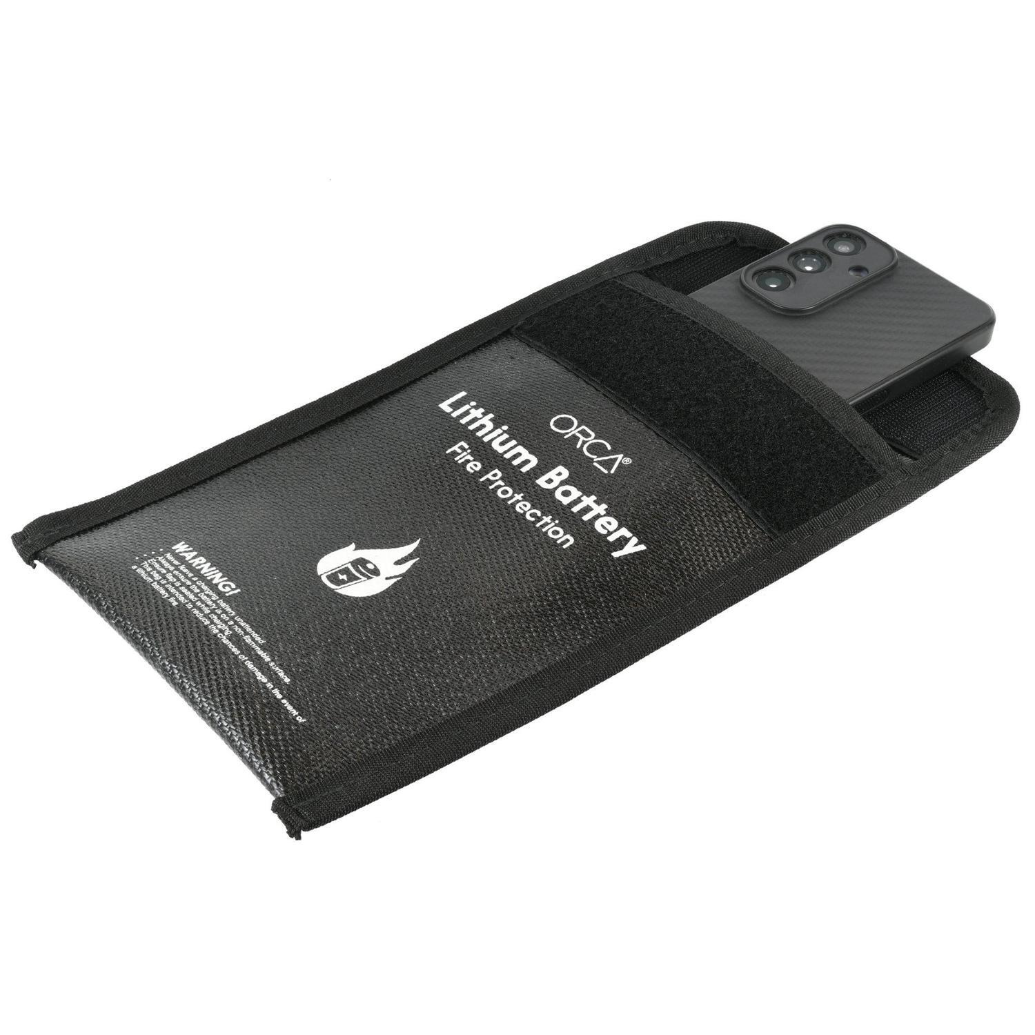 Lithium Battery Fire Satchel 10 x 20cm