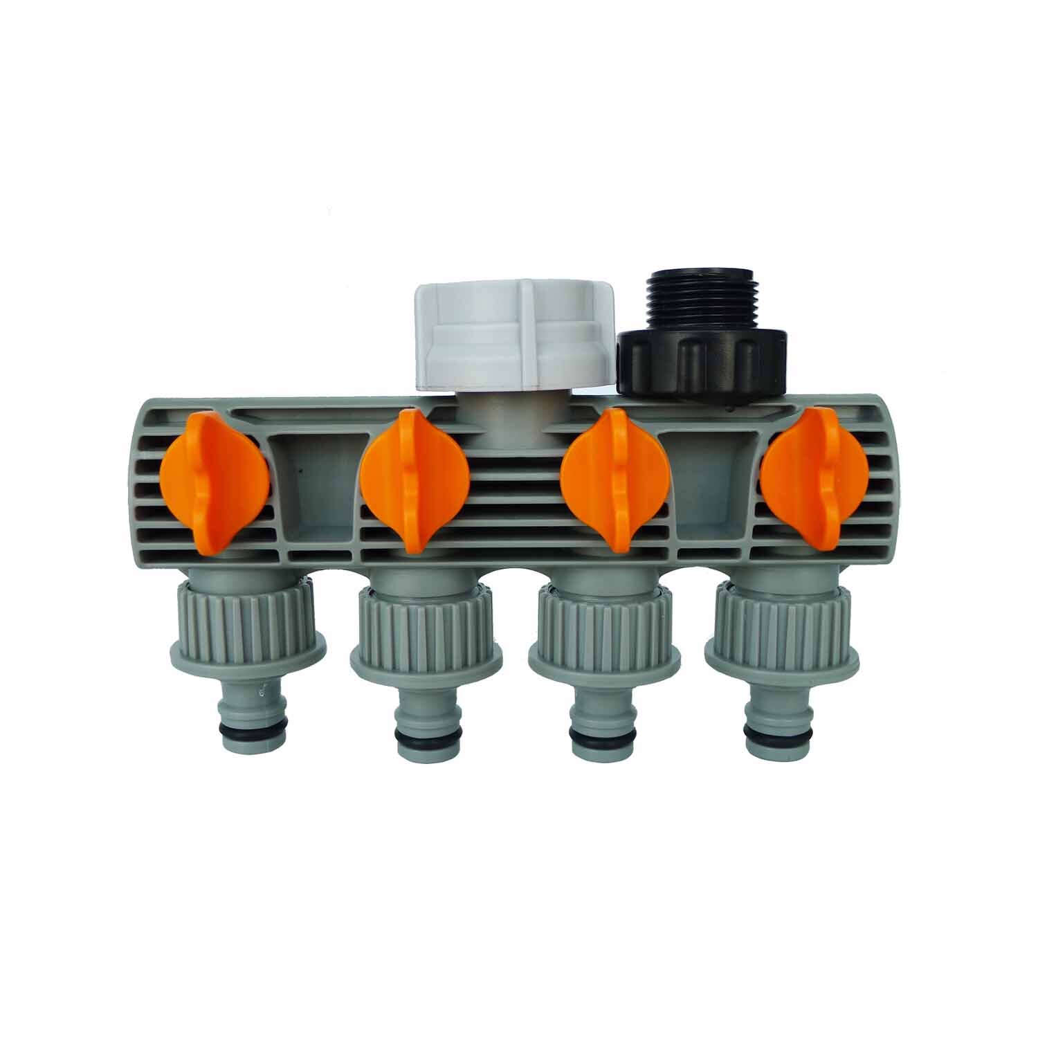 Four Way Tap With Shut Off Valves
