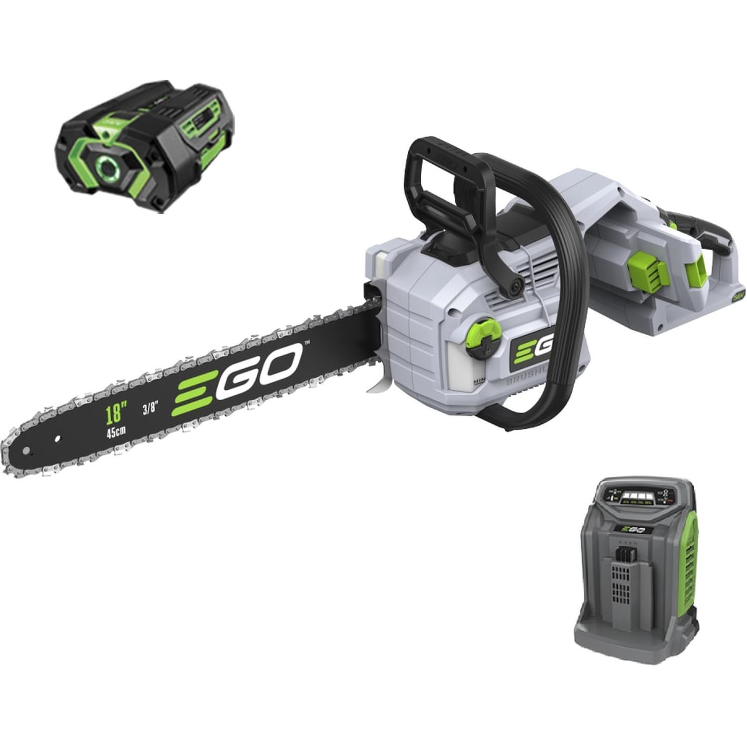 EGO POWER+ 56V 45cm Brushless Chainsaw 22m/s Kit