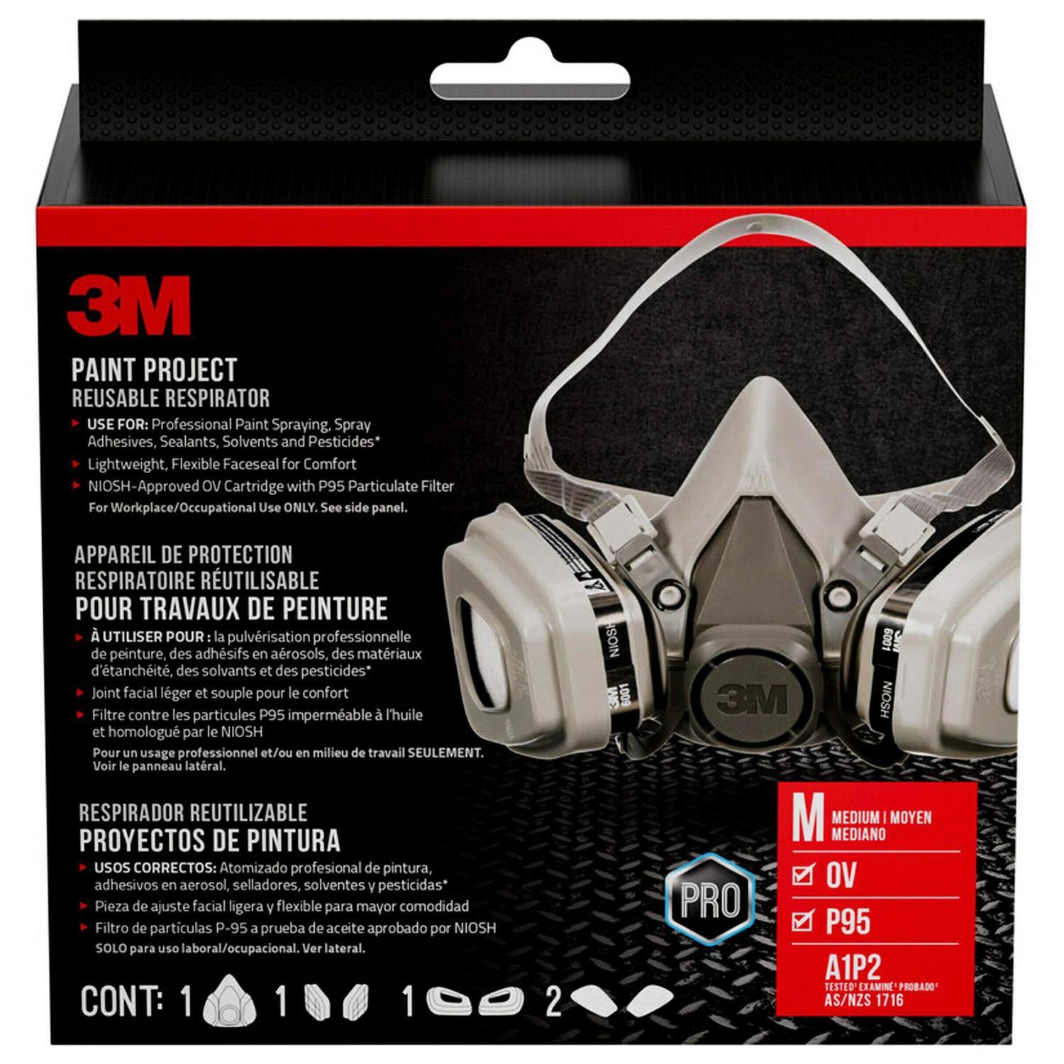 Half Face Paint Project Respirator